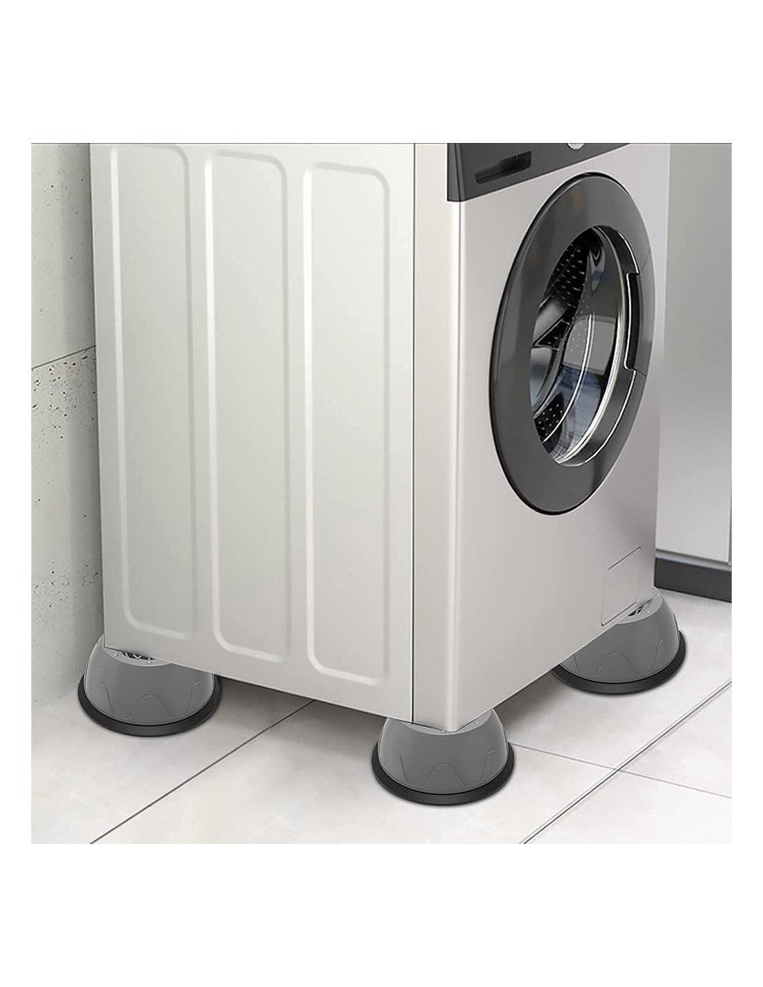 4Pcs Universal Anti-Vibration Feet Pads — Non-Slip Rubber Mats